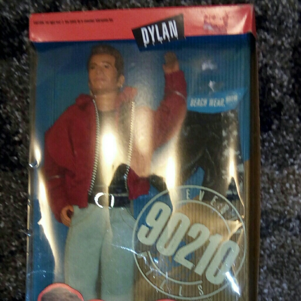 Luke Perry Dylan 90210 TV doll new